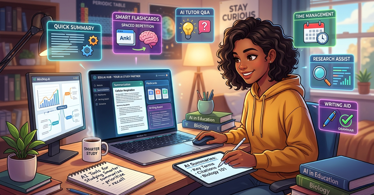 The Best AI Tools for Studying Smarter