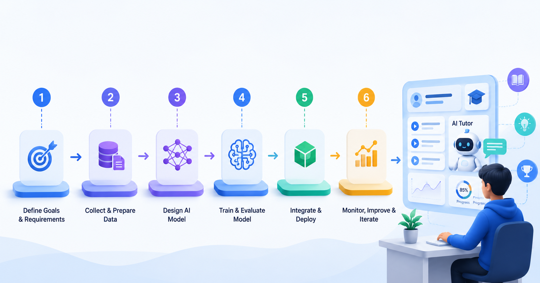 Step by Step Guide to Building an AI Powered Learning System