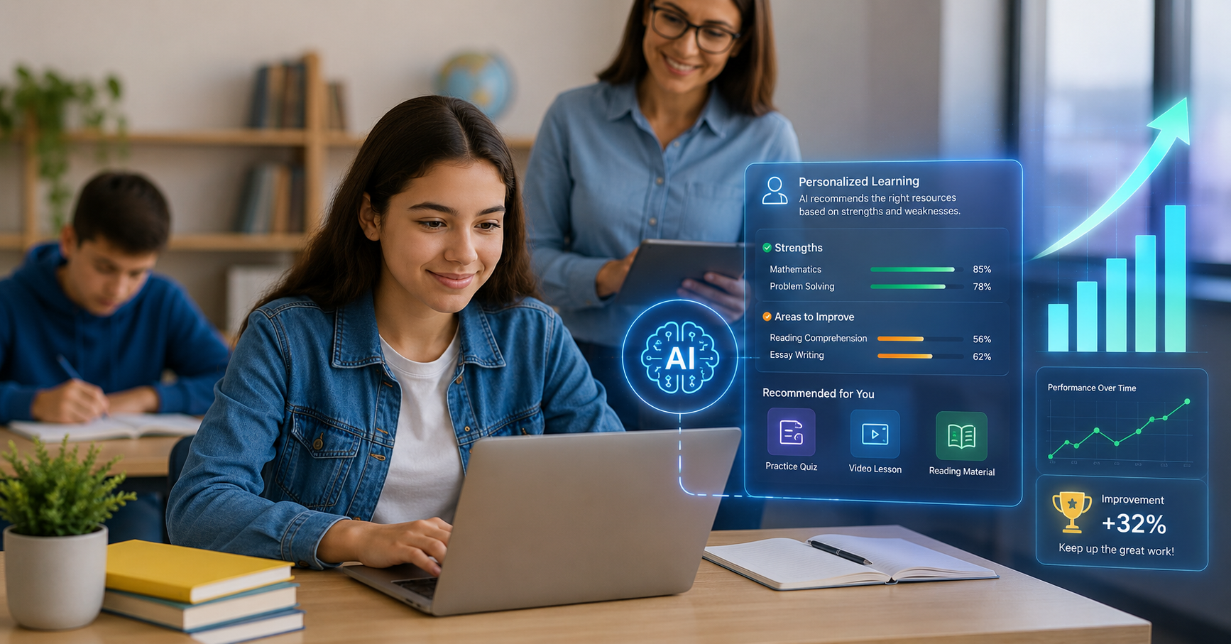Case Study How AI Improved Student Performance