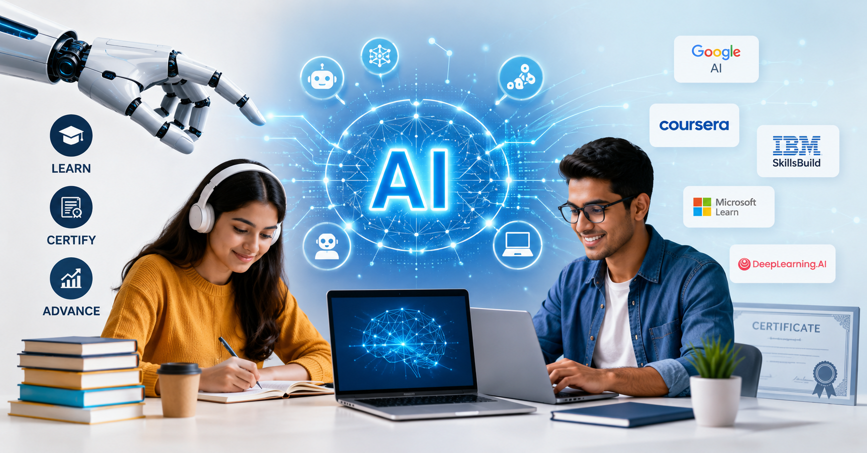 Best AI Certifications & Courses for Students and Professionals