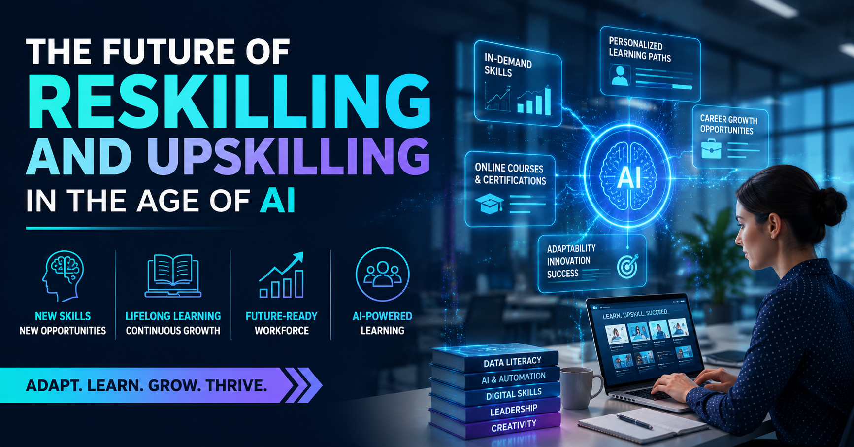 The Future of Reskilling and Upskilling in the Age of AI