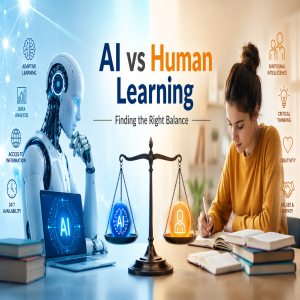 AI vs Human Learning Finding the Right Balance